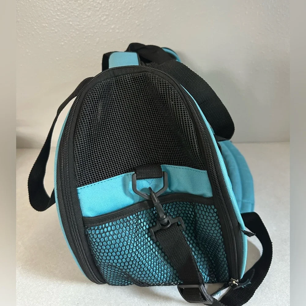 Petcomer Pet Traveler Dog Or Cat Carry Cage Tote Bag Carrier With Shoulder Strap